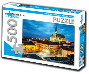 Puzzle Katedrála sv. Petra a Pavla, Brno 500 dílků (č.30)