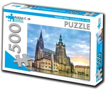 Puzzle Katedrála sv. Víta, Praha 500 dílků (č.28)