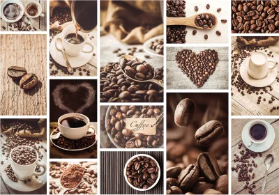 Puzzle Kávová zrnka 1000 dílků