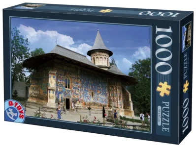 Puzzle Klášter Voronet, Rumunsko 1000 dílků