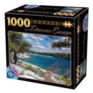 Puzzle Korfu, Řecko 1000 dílků