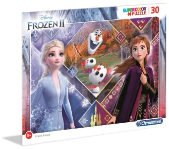 Puzzle Ledové království 2: Sestry s Olafem 30 dílků