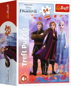 Puzzle Ledové království II: Elsa, Anna a Kristoff 54 dílků