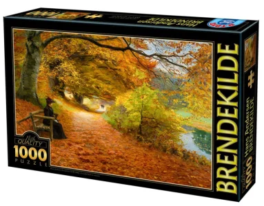 Puzzle Podzimní cesta 1000 dílků