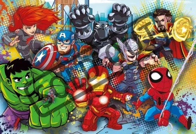 Puzzle Marvel Super Hero Adventures MAXI 60 dílků