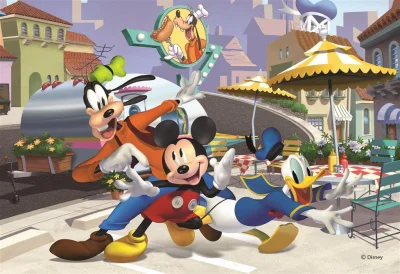 Puzzle Mickey a přátelé 24 dílků