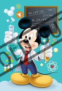 Puzzle Mickey Mouse: Chemik 54 dílků