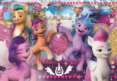 Puzzle My Little Pony: Láskyplní poníci MAXI 104 dílků