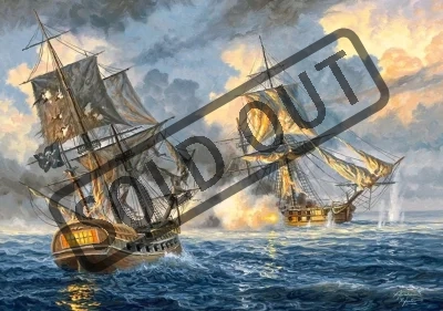 Puzzle Námořní bitva 500 dílků