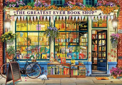 Puzzle Nejlepší knihkupectví na světě 1000 dílků