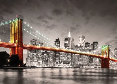 Puzzle New York - Brooklynský most 1000 dílků