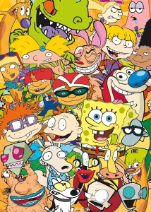 Puzzle Nickelodeon: Postavy 1000 dílků