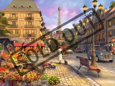 Puzzle Paříž 1500 dílků