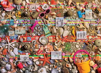 Puzzle Plážová scéna 1000 dílků