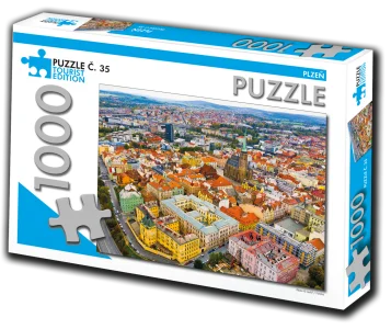 Puzzle Plzeň 1000 dílků (č.35)