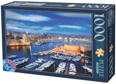 Puzzle Přístav Marseille, Francie 1000 dílků