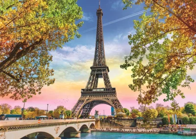 Puzzle Romantická Paříž 500 dílků