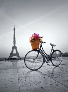 Puzzle Romantická promenáda v Paříži 500 dílků