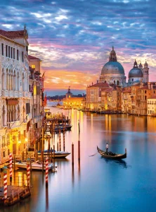 Puzzle Rozzářené Benátky 500 dílků