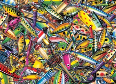 Puzzle Rybářské třpytky 1000 dílků