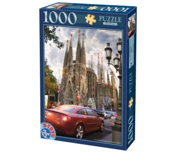 Puzzle Sagrada Familia, Barcelona 1000 dílků