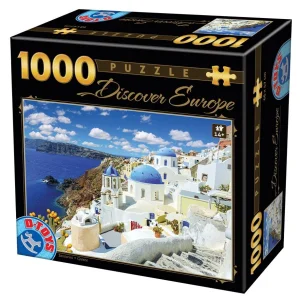 Puzzle Santorini, Řecko 1000 dílků