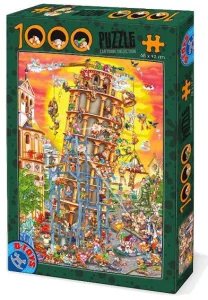 Puzzle Šikmá věž v Pise 1000 dílků