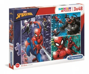 Puzzle Spiderman 3x48 dílků