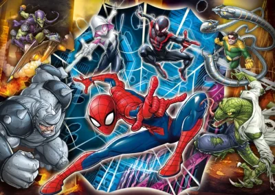 Puzzle Spiderman: Připraveni k boji MAXI 104 dílků