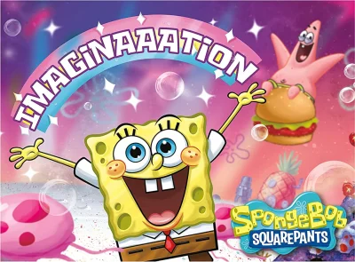Puzzle SpongeBob SquarePants: Představivost 500 dílků