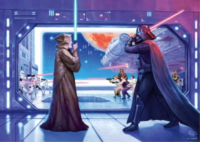 Puzzle Star Wars: Obi-Wanův závěrečný souboj 1000 dílků