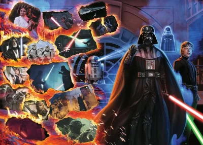 Puzzle Star Wars Záporáci: Darth Vader 1000 dílků