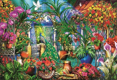 Puzzle Tajná zahrada 1500 dílků