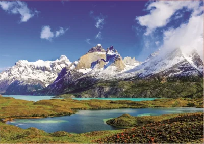 Puzzle Torres del Paine, Patagonie 1000 dílků