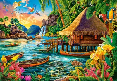 Puzzle Tropický ostrov 1000 dílků