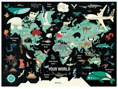 Puzzle Tvůj svět 1000 dílků