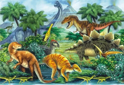 Puzzle Údolí dinosaurů 260 dílků