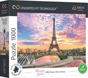 Puzzle UFT Cityscape: Eiffelova věž, Paříž, Francie 1000 dílků