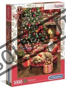 Puzzle Vánoční kolekce: Vánoce u krbu 1000 dílků