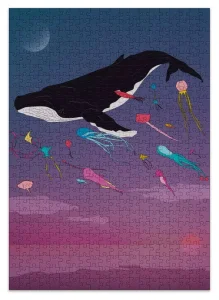 Puzzle Whale 500 dílků