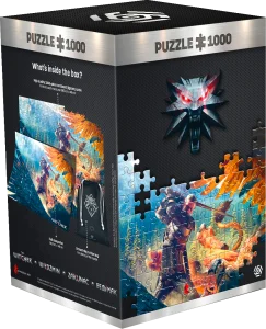 Puzzle Witcher - Griffin Fight 1000 dílků