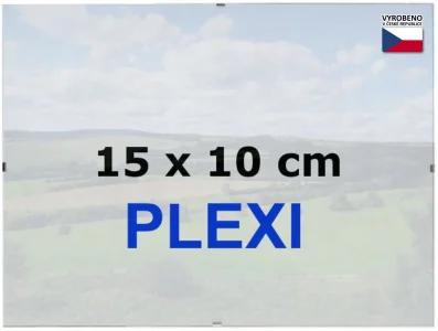 Rám Euroclip 15x10cm (plexisklo)