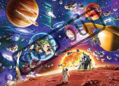 Rodinné puzzle Cesty vesmírem 350 dílků