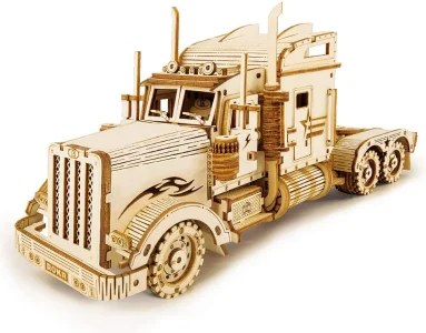 Rokr 3D dřevěné puzzle Heavy Truck 286 dílků