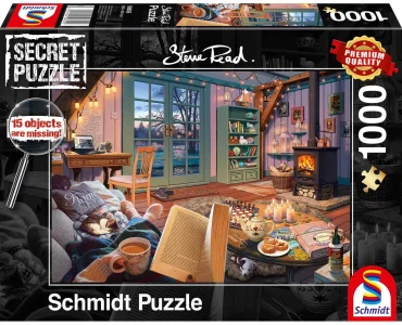 Secret puzzle V prázdninovém domě 1000 dílků