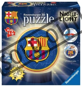 Svítící puzzleball FC Barcelona 72 dílků