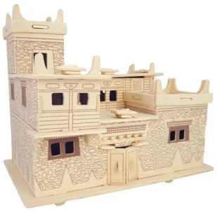 3D puzzle Tibetský dům C