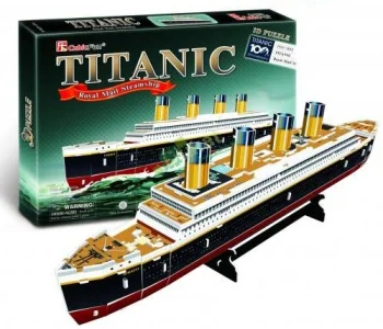 3D puzzle Titanic (malý) 35 dílků
