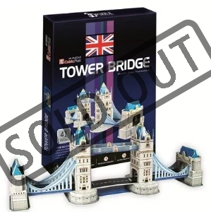 3D puzzle Tower Bridge 41 dílků