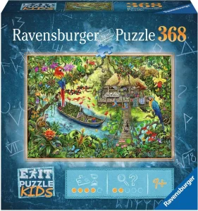 Únikové EXIT puzzle Kids Expedice do džungle 368 dílků